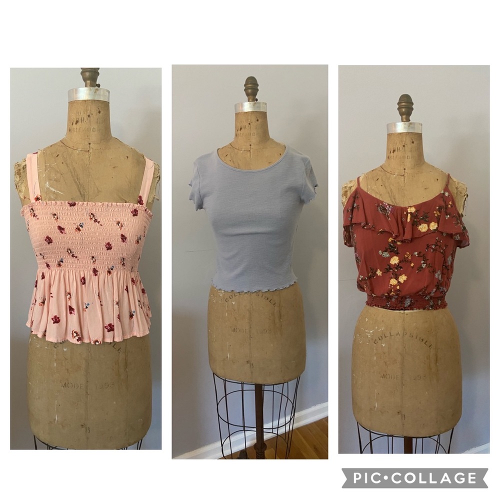 Bundle of 3 Target shirts (Mossimo, wild fable), S